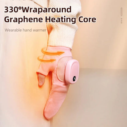 🥶Say Goodbye to the Cold!🤗Smart Thermostatic Heated Fingerless Gloves | Warm + Flexible + All-Day Cozy