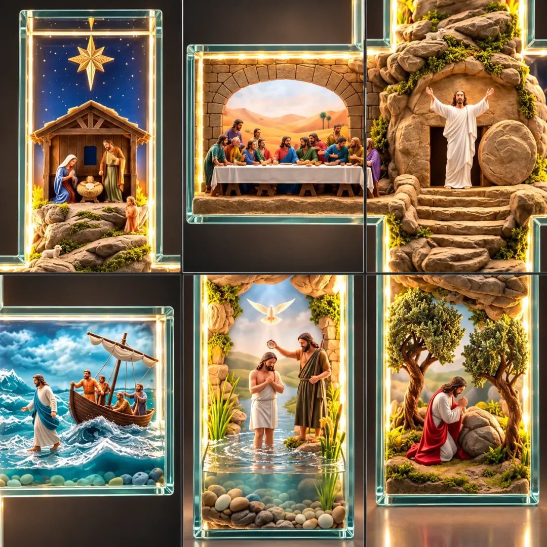 🔥 50 % rabatt | Berättelsen om Jesus i 6 scener