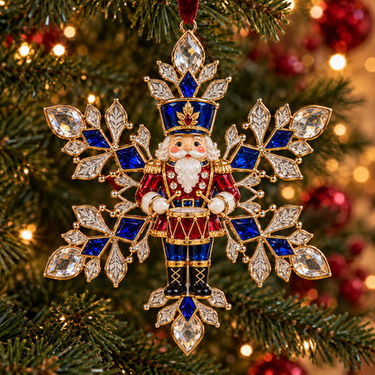🎄 LIMITED TIME 50% OFF – ❄️ Crystal-Look Christmas Snowflake Ornaments