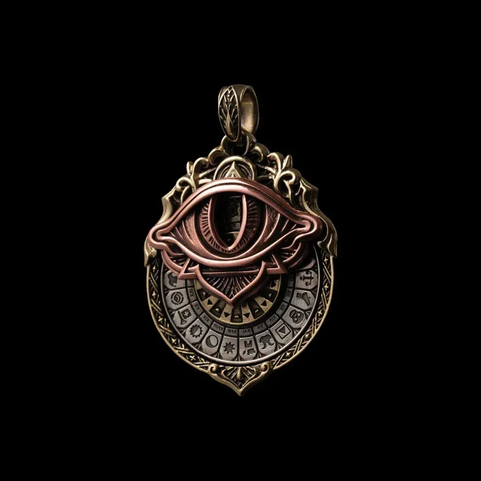 👁️‍🗨️Handmade Tarot Vision Pendant: Connect to Cosmic Wisdom Anytime