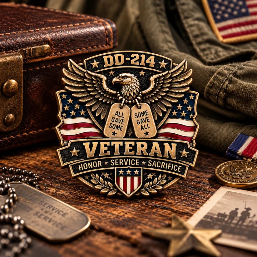 Veterans Day Honor Pin – A Tribute to Those Who Served