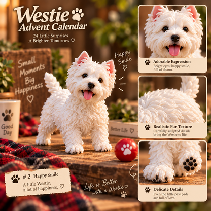 🐾🎄 24 Days of Westies – 24 Adorable Surprises, One Big Christmas Countdown ❤️
