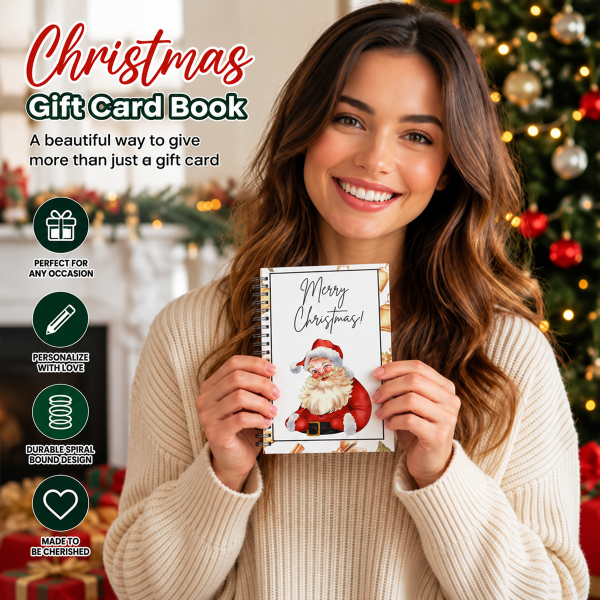 🌲2026 Christmas Early-Bird Sale | Christmas Gift Card Book 50% OFF — Only $12.99