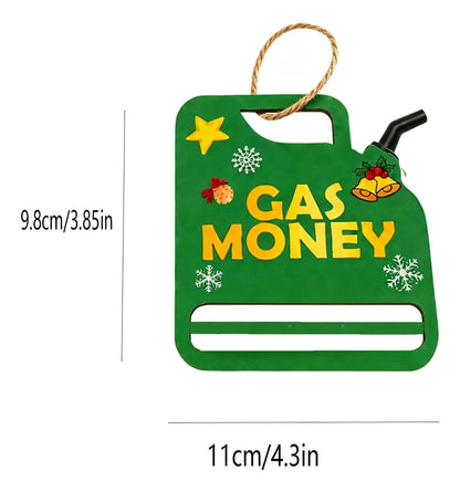 🔥HOT SALE 49% OFF - 🎄Christmas Gas Money Wooden Money Holder Set