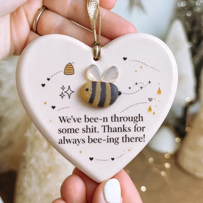 🐝LAST DAY 50% OFF💛 - Funny Bee Sea Glass Keepsake