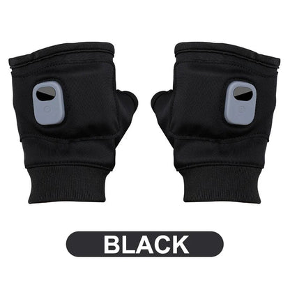 🥶Say Goodbye to the Cold!🤗Smart Thermostatic Heated Fingerless Gloves | Warm + Flexible + All-Day Cozy