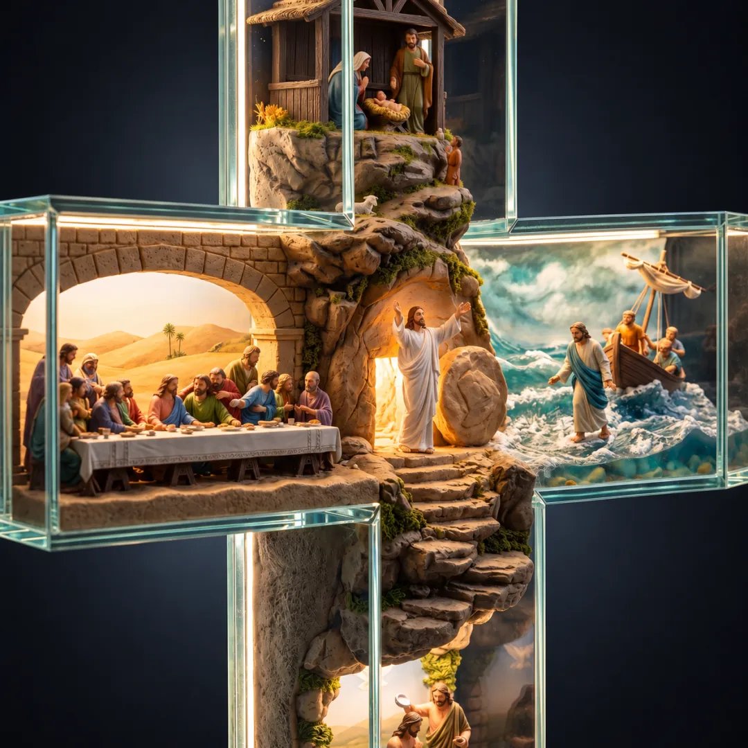 🔥 50 % rabatt | Berättelsen om Jesus i 6 scener