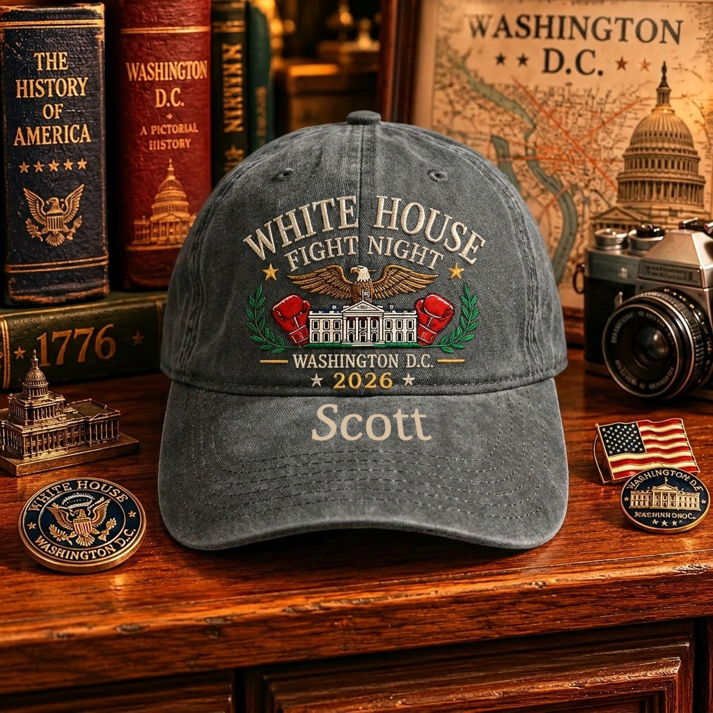 Personalized White House Fight Night 2026 Commemorative Cap