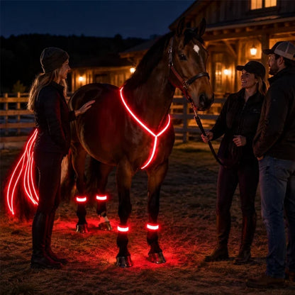 LAST DAY 50% OFF🐎Light-up Horse-riding Set – Glowing Fun for Little Riders! ✨