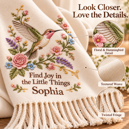 ✨ Wrap Yourself in Warmth & Memories: The Personalized Embroidered "Spirit Animal" Scarf 🧣