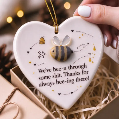 🐝LAST DAY 50% OFF💛 - Funny Bee Sea Glass Keepsake