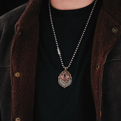 👁️‍🗨️Handmade Tarot Vision Pendant: Connect to Cosmic Wisdom Anytime