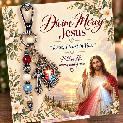 ✝️ Carry Your Faith With You - Christian Scripture & Prayer Keepsake Keychain