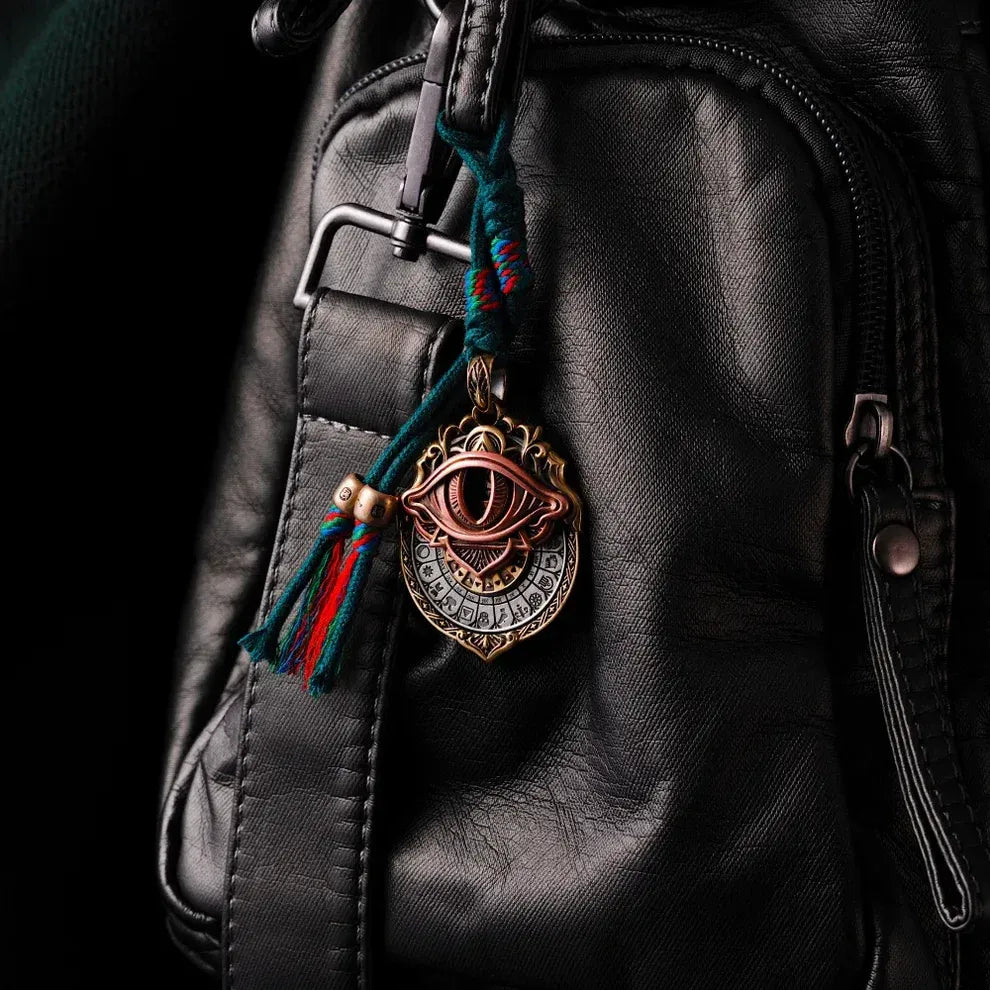 👁️‍🗨️Handmade Tarot Vision Pendant: Connect to Cosmic Wisdom Anytime
