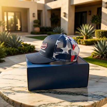 🇺🇸 'Merica 250 Years Embroidered Mesh Back Trucker Hat