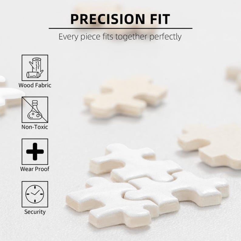 Personalized America 250th Anniversary Wooden Jigsaw Puzzle | Custom Family Name 1776-2026 History Tribute (300/500/1000 Pieces)