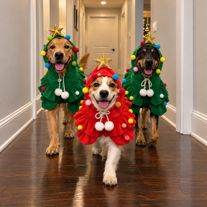 Christmas Tree Pet Costume