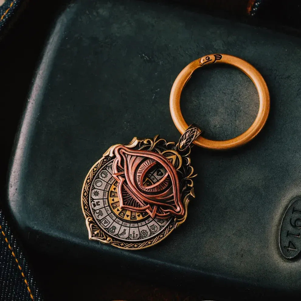 👁️‍🗨️Handmade Tarot Vision Pendant: Connect to Cosmic Wisdom Anytime