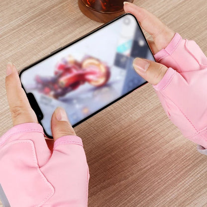 🥶Say Goodbye to the Cold!🤗Smart Thermostatic Heated Fingerless Gloves | Warm + Flexible + All-Day Cozy