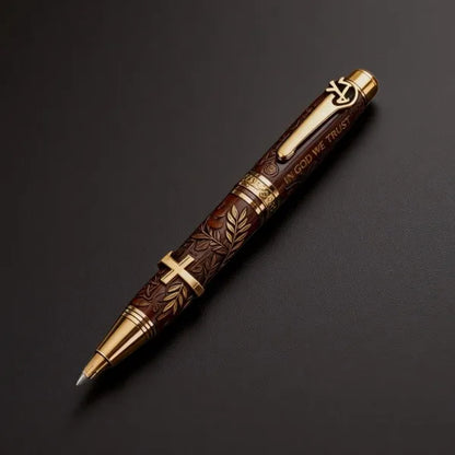 🔥✝️ "God's Blessing" Bible Commemorative Pen🖋️