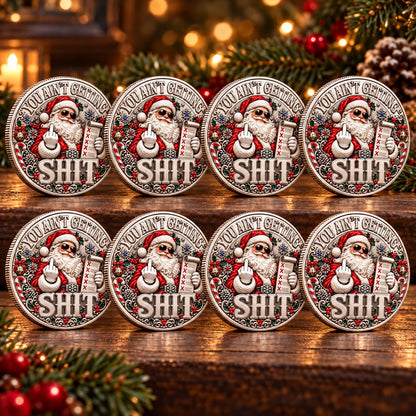 Santa’s Last Gift Adult Humor Commemorative Coin