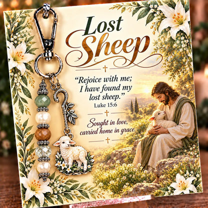 ✝️ Carry Your Faith With You - Christian Scripture & Prayer Keepsake Keychain