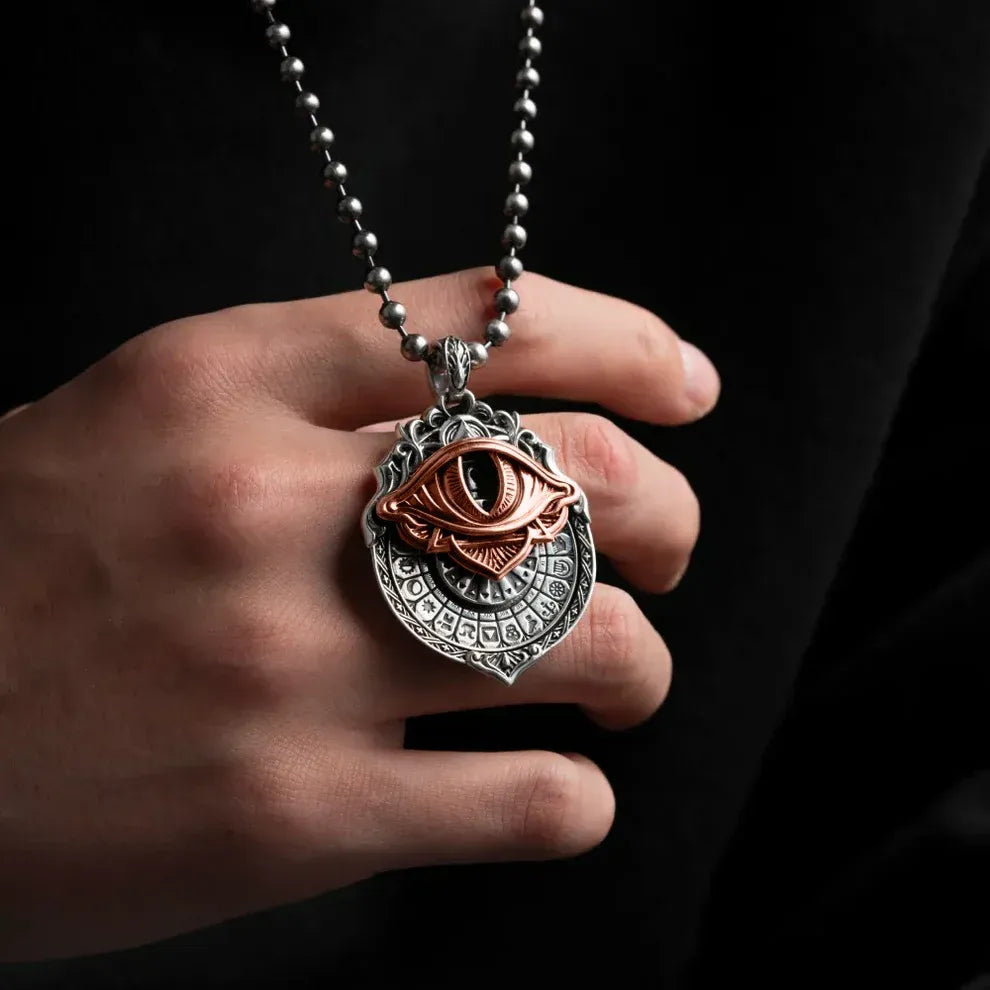 👁️‍🗨️Handmade Tarot Vision Pendant: Connect to Cosmic Wisdom Anytime